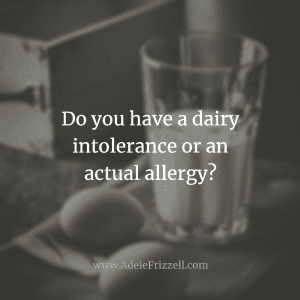 dairy intolerance