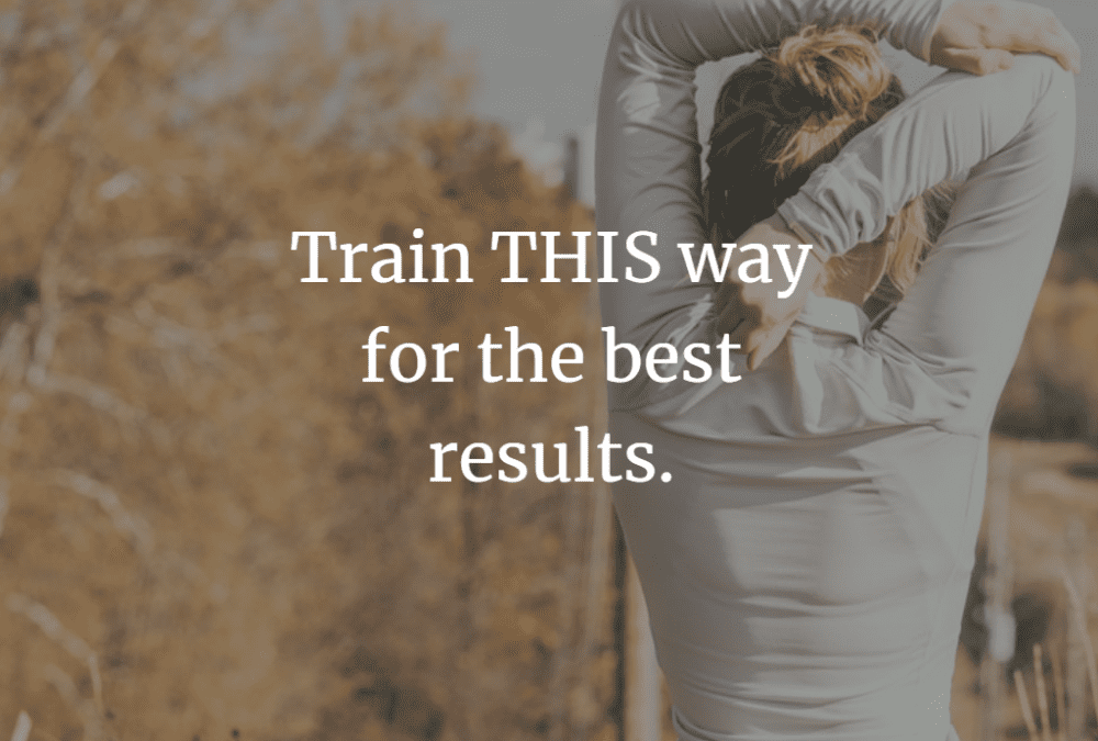 Train THIS way – with good posture