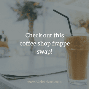 Check out this coffee shop frappe swap!