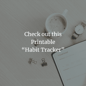 printable Habit Tracker