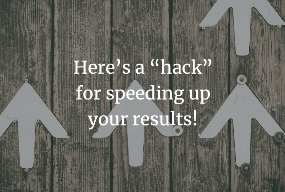 a hack for speeding up your results