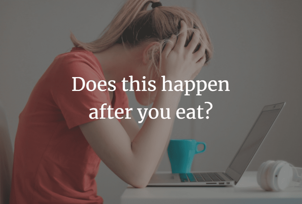 Do you get bloating after you eat?