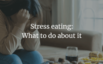 Stress eating: What to do about it