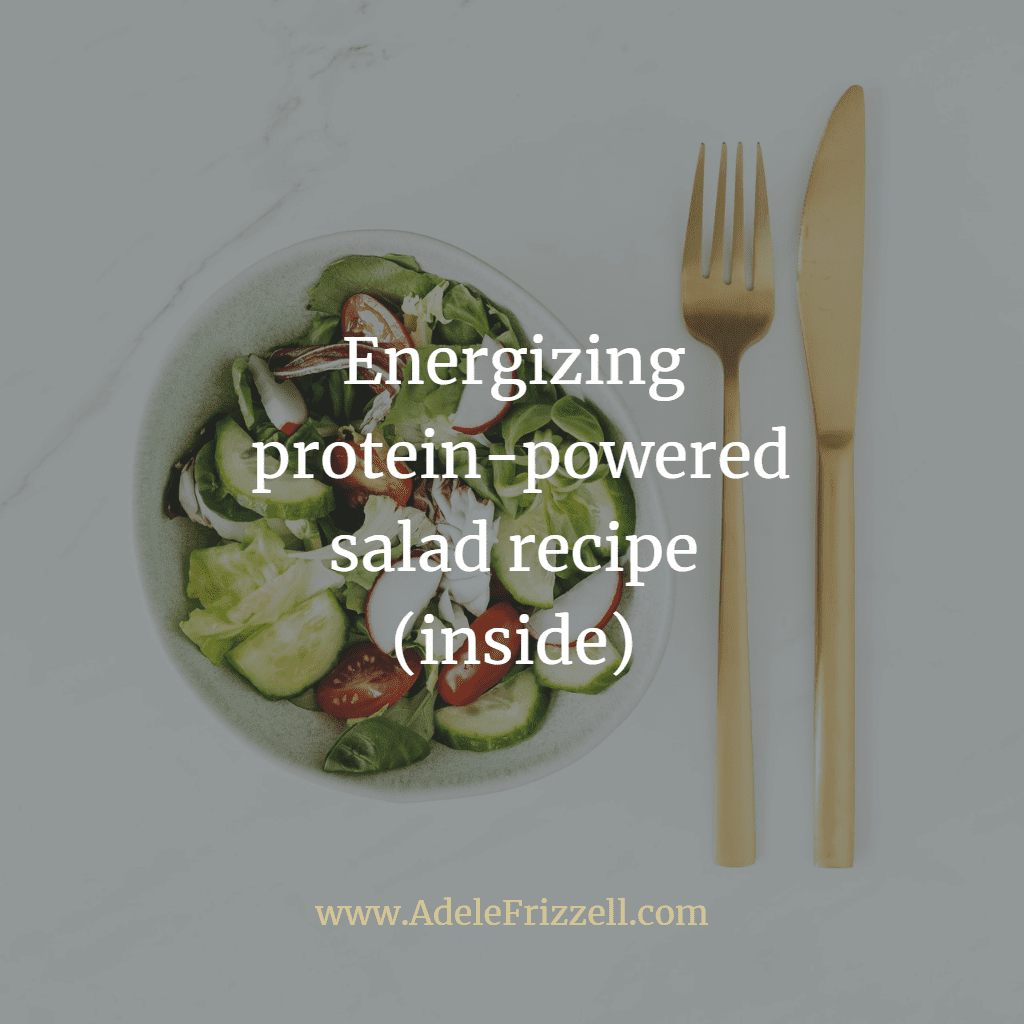 Energizing protein-powered salad recipe (inside)