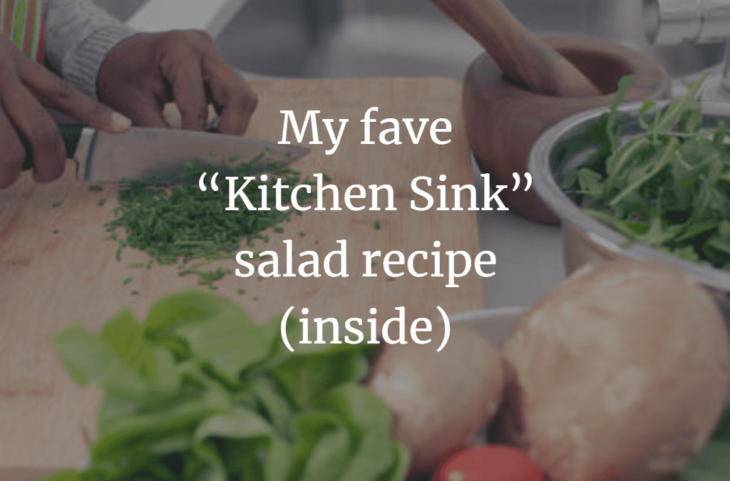 kitchen sink salad
