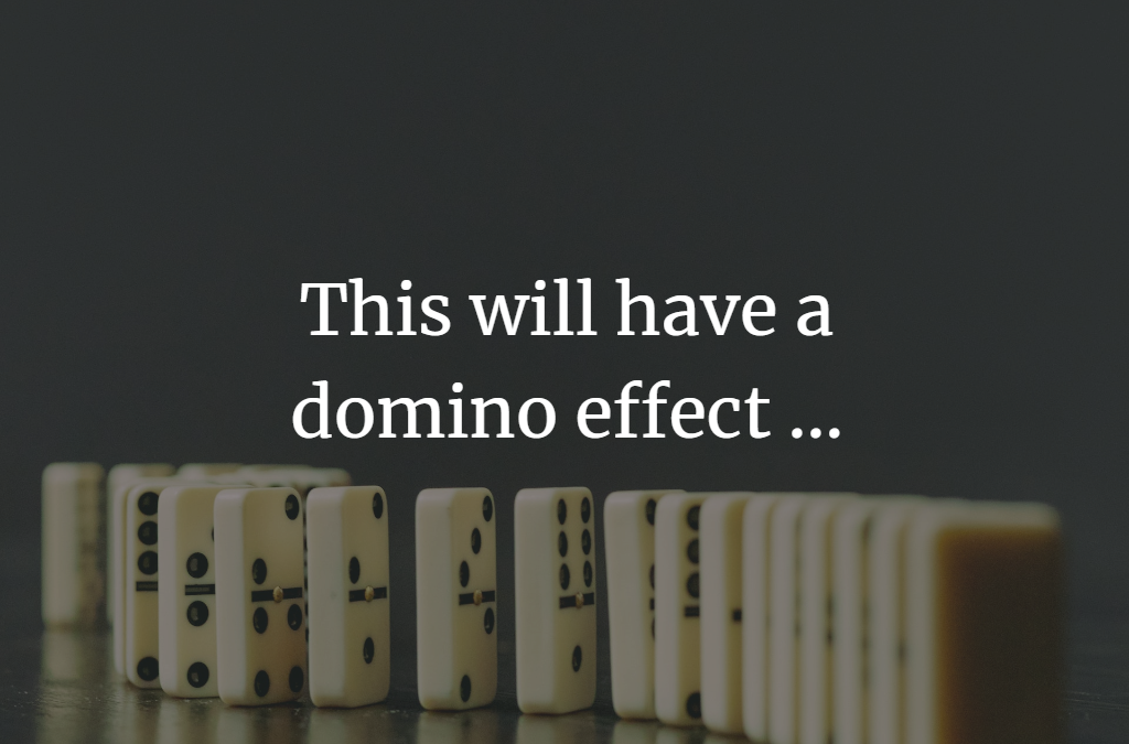 This will have a domino effect for your ENTIRE day.
