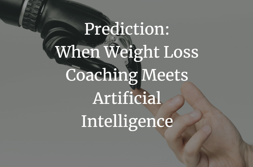 When Weight Loss Coaching Meets Artificial Intelligence