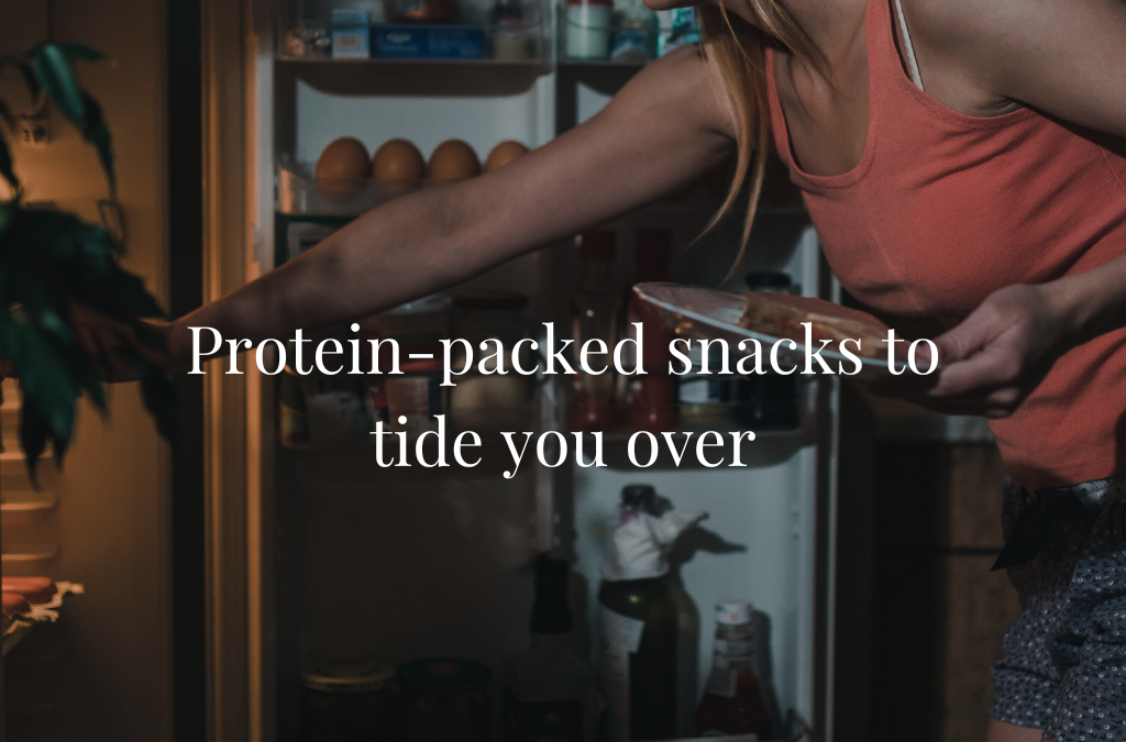 Protein snacks to tide you over