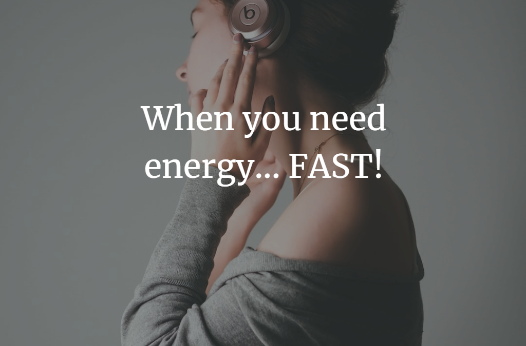Tip for when you need energy FAST!