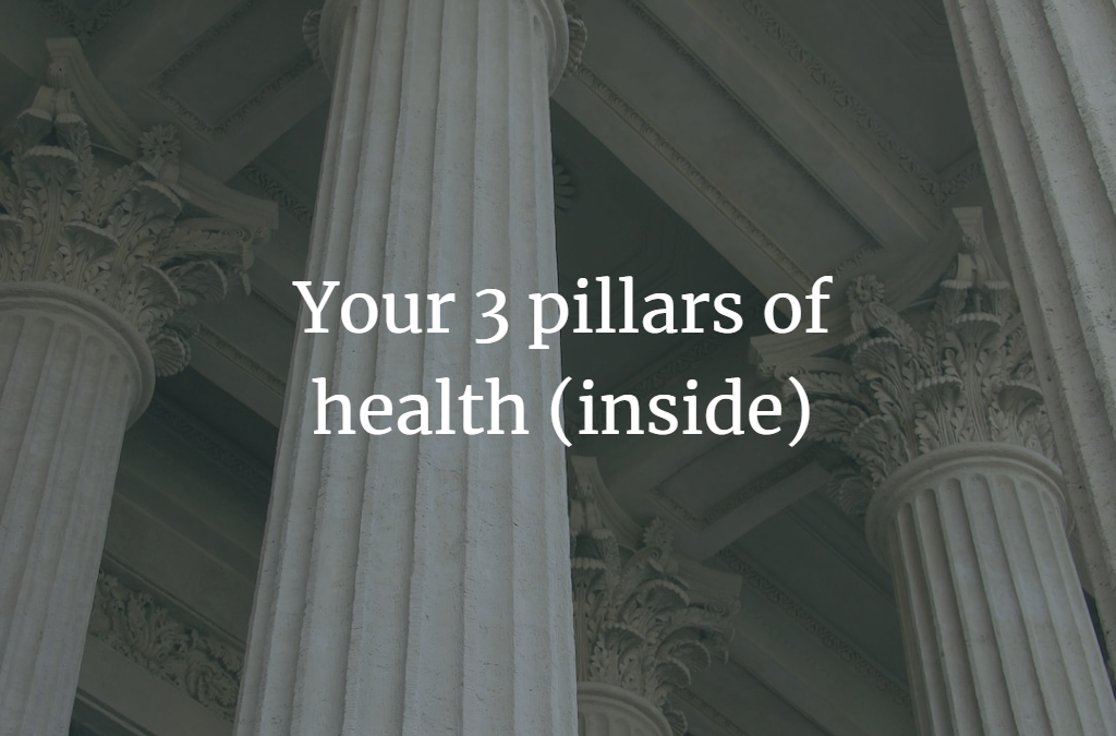 Your 3 pillars of health